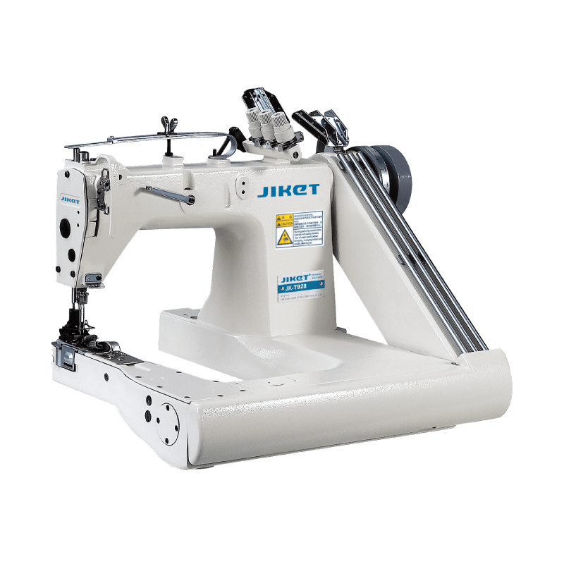 Arm type double chain double ring sewing machine (three needle embedding machine)
